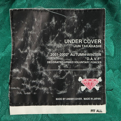 UNDERCOVER 2001 A/W Polyester Cupra Green Blue Multi Jacket