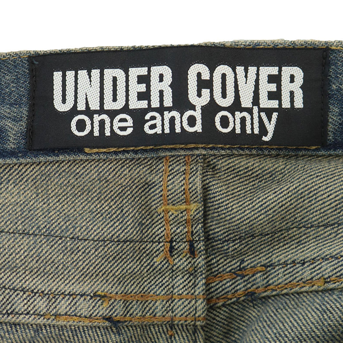 UNDERCOVER Indigo Yellow Denim