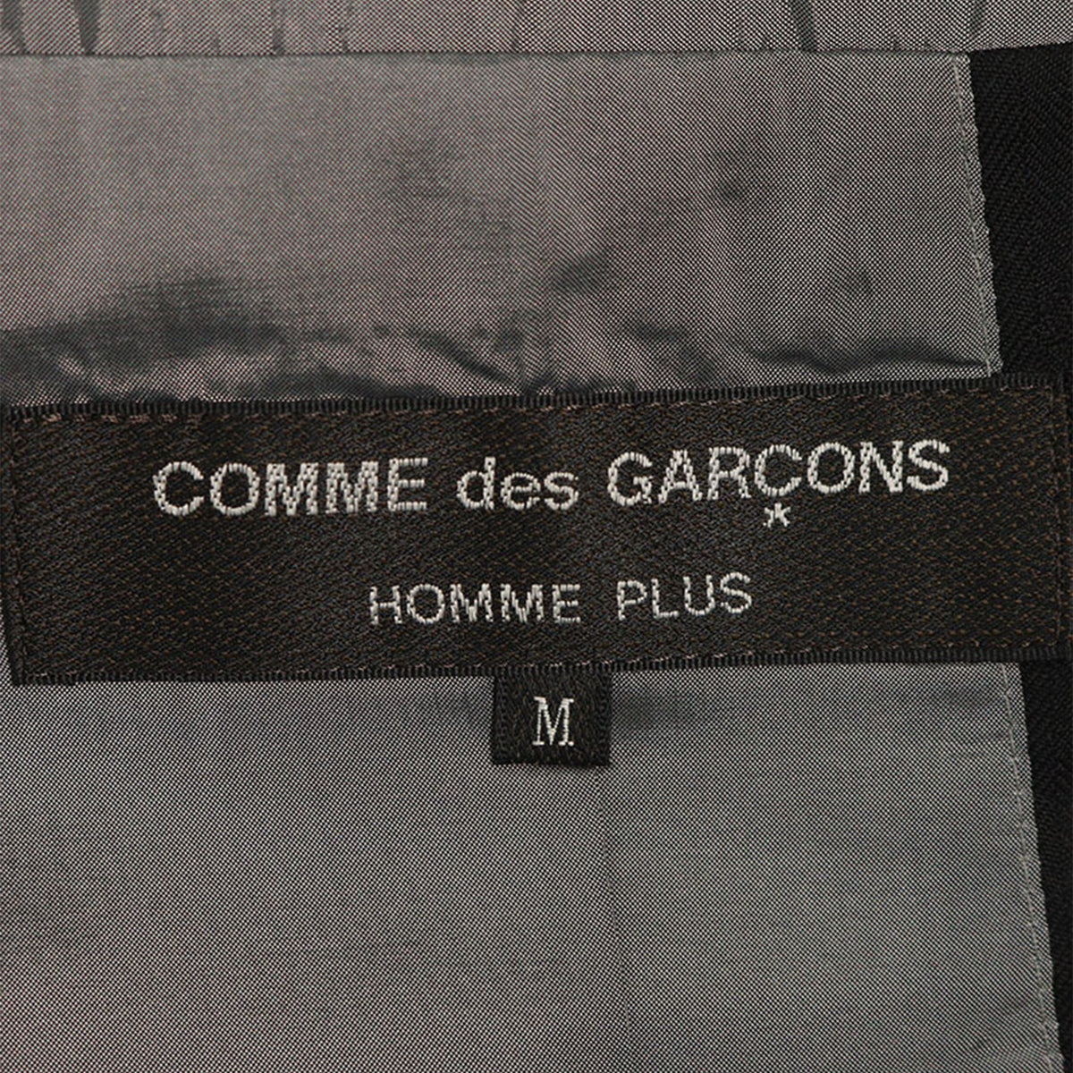 COMME des GARCONS 08SS Black Wool Coat Size M