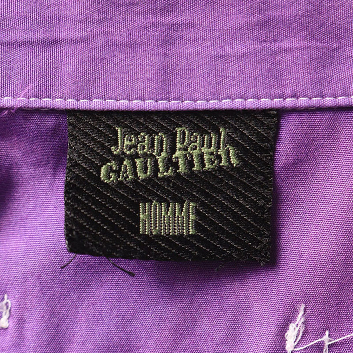 Jean Paul GAULTIER HOMME 1990s Purple Cotton Shirt