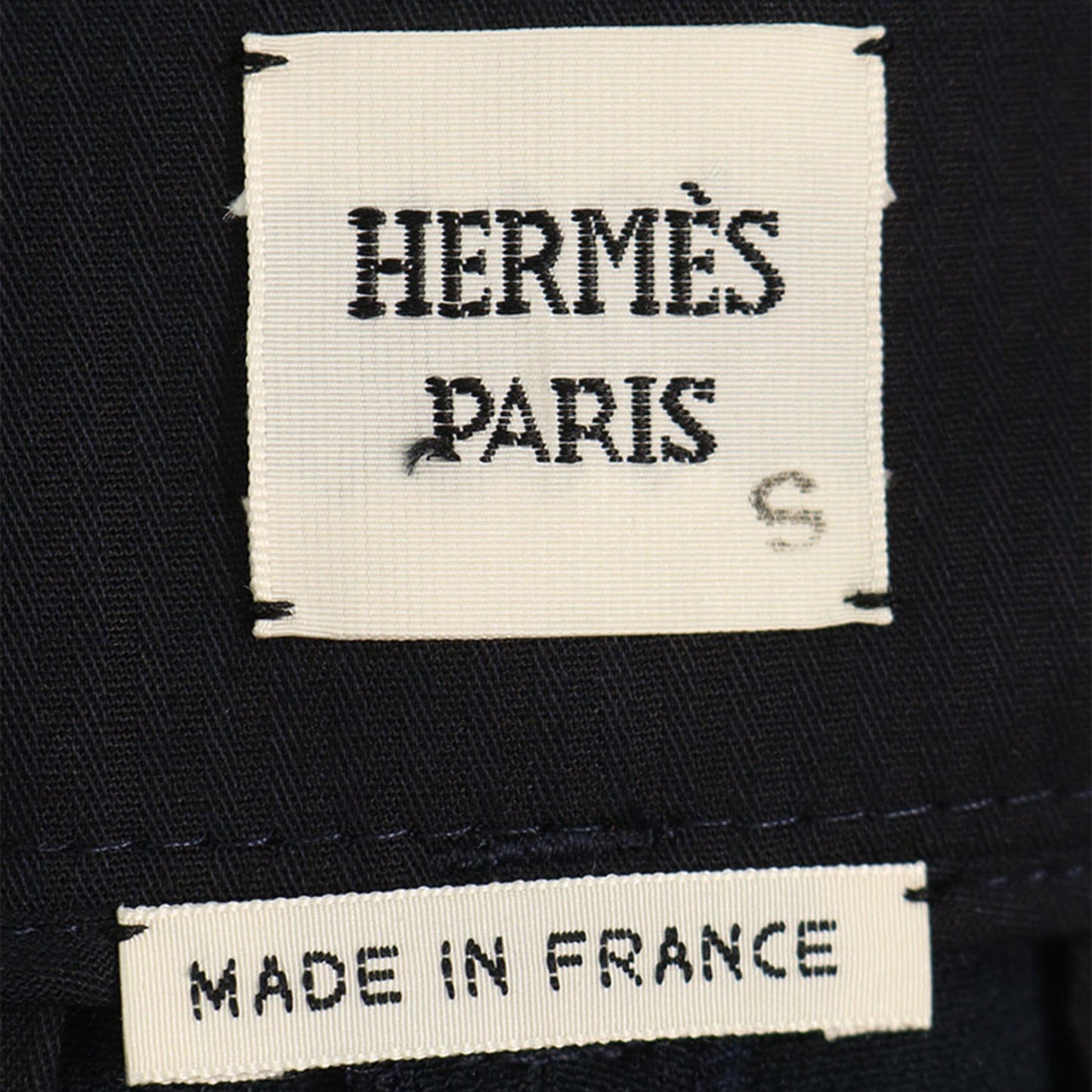 Hermes HERMÈS by Jean Paul Gaultier Silk Wool Pants Size 34