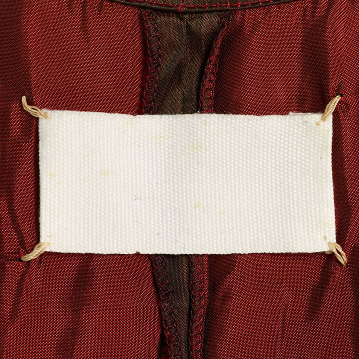Maison Martin Margiela 97AW Red Midi Dress Size 38
