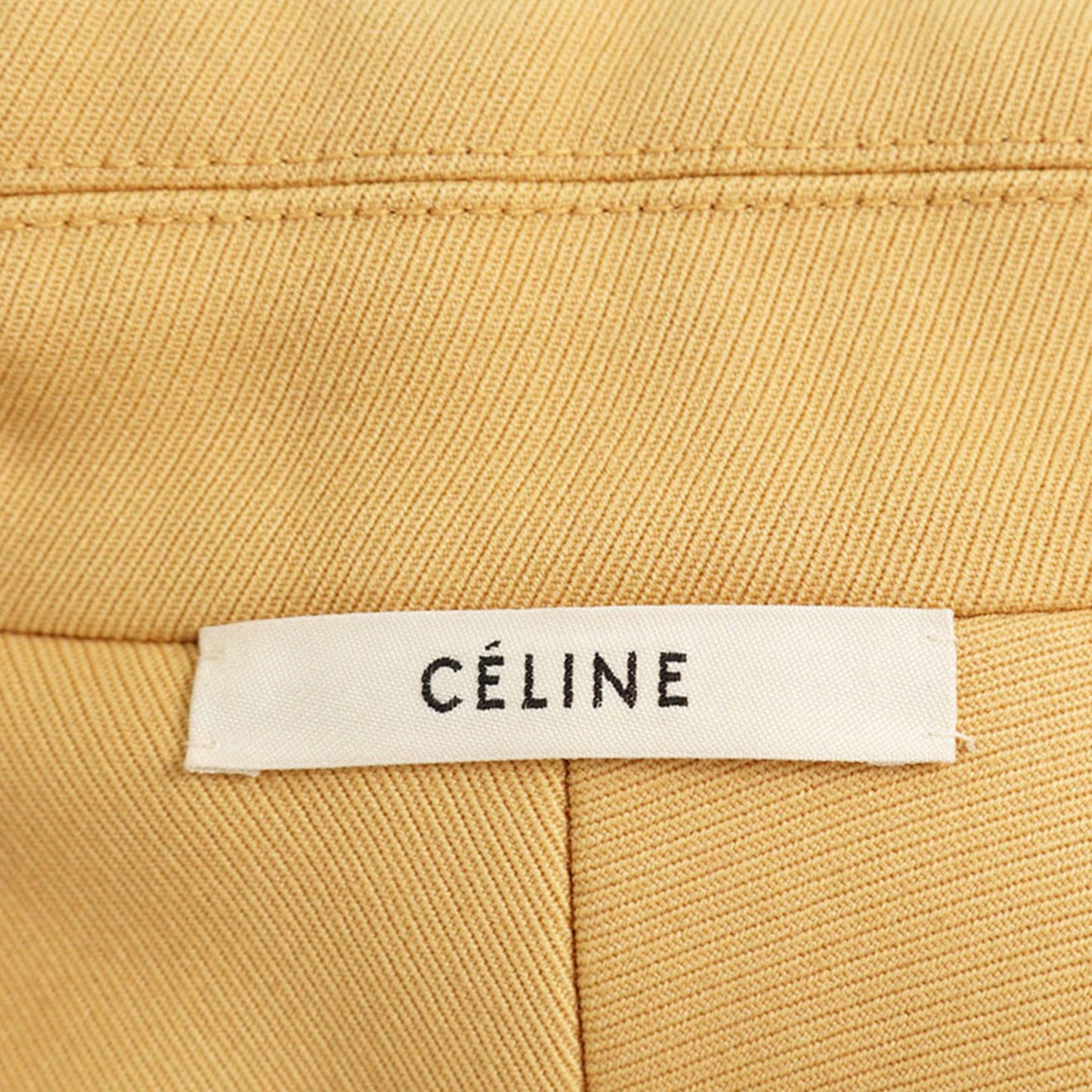 Celine CÉLINE by Phoebe Philo Wool Coat Beige Size 34