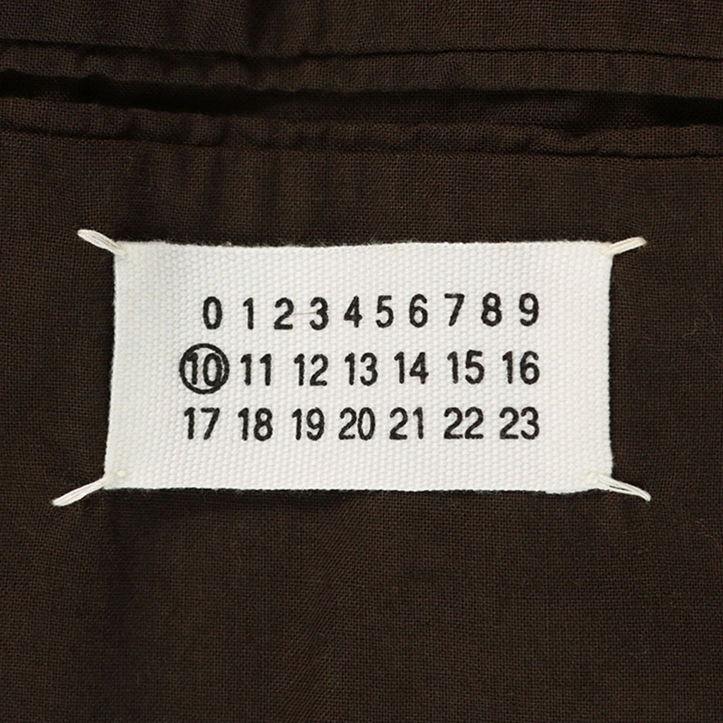 Maison Martin Margiela 2000 SS Cotton Coat Brown Size 48