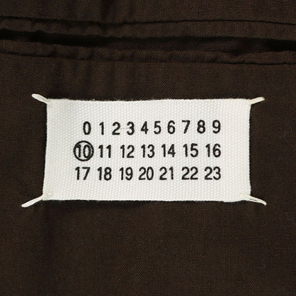 Maison Martin Margiela 2000 SS Cotton Coat Brown Size 48