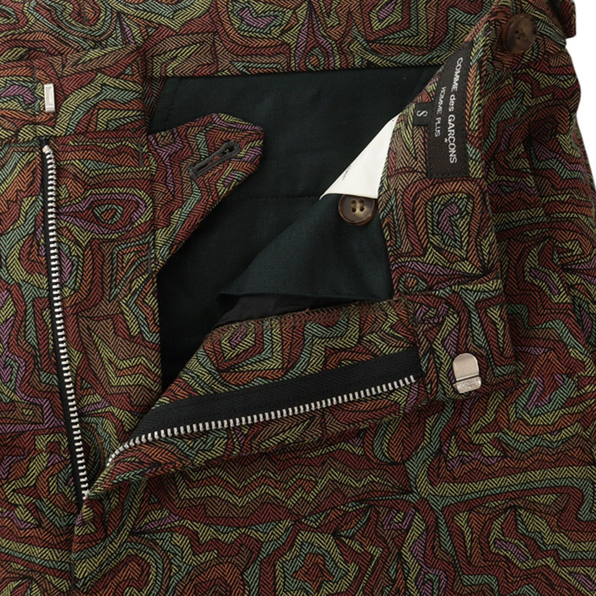 COMME des GARCONS 2001 A/W Multi Wool Pants Size S