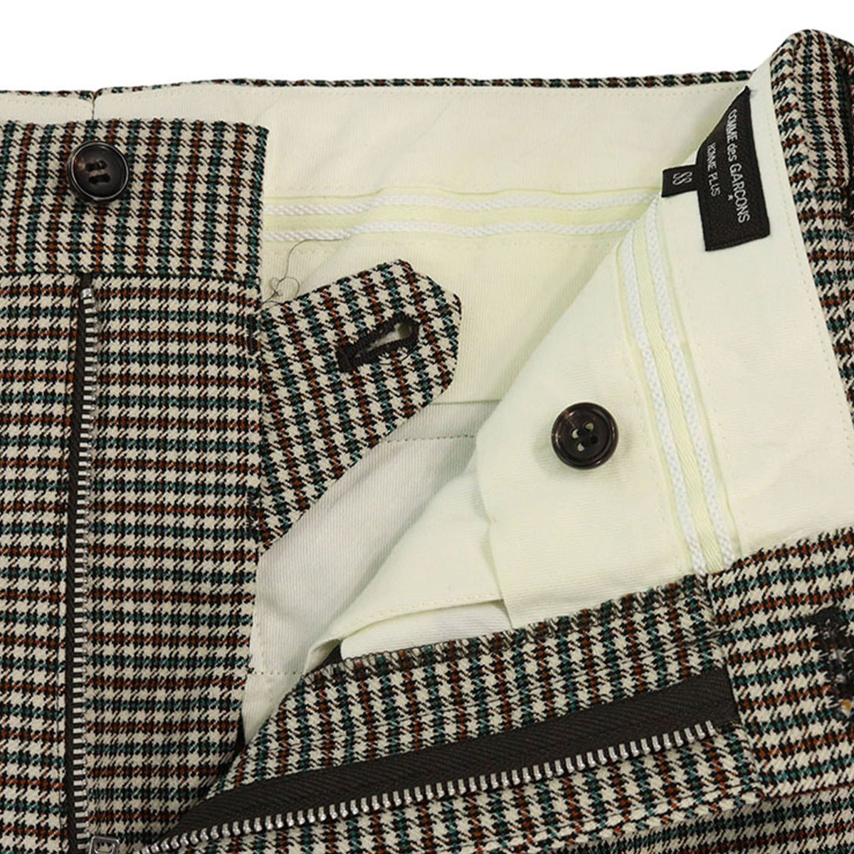 COMME des GARCONS 2007 A/W Wool Pants Multicolor Size SS
