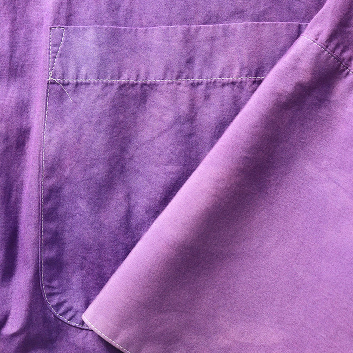 Jean Paul GAULTIER HOMME 1990s Purple Cotton Shirt