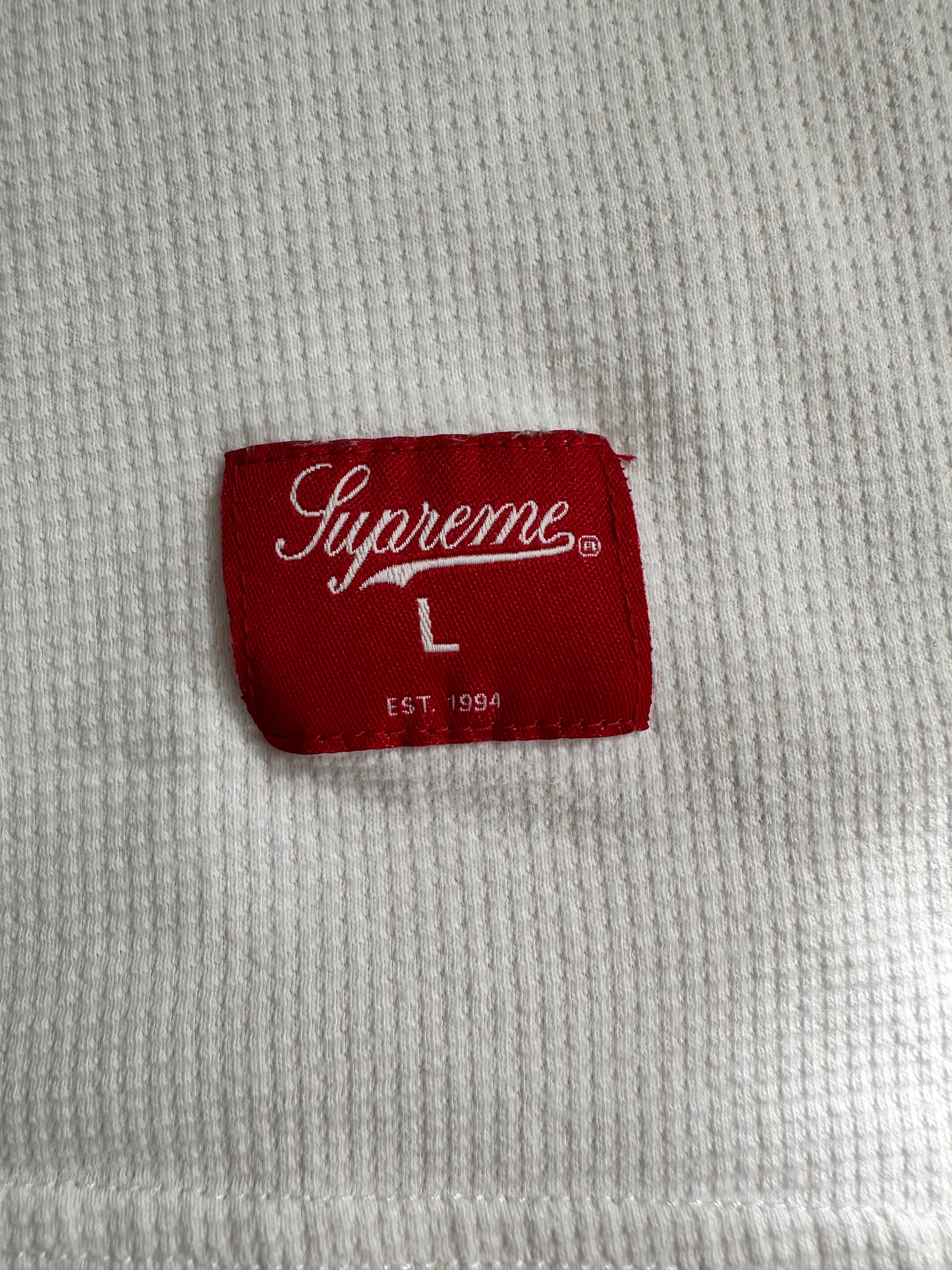Supreme - Surepeme Football Tee White L