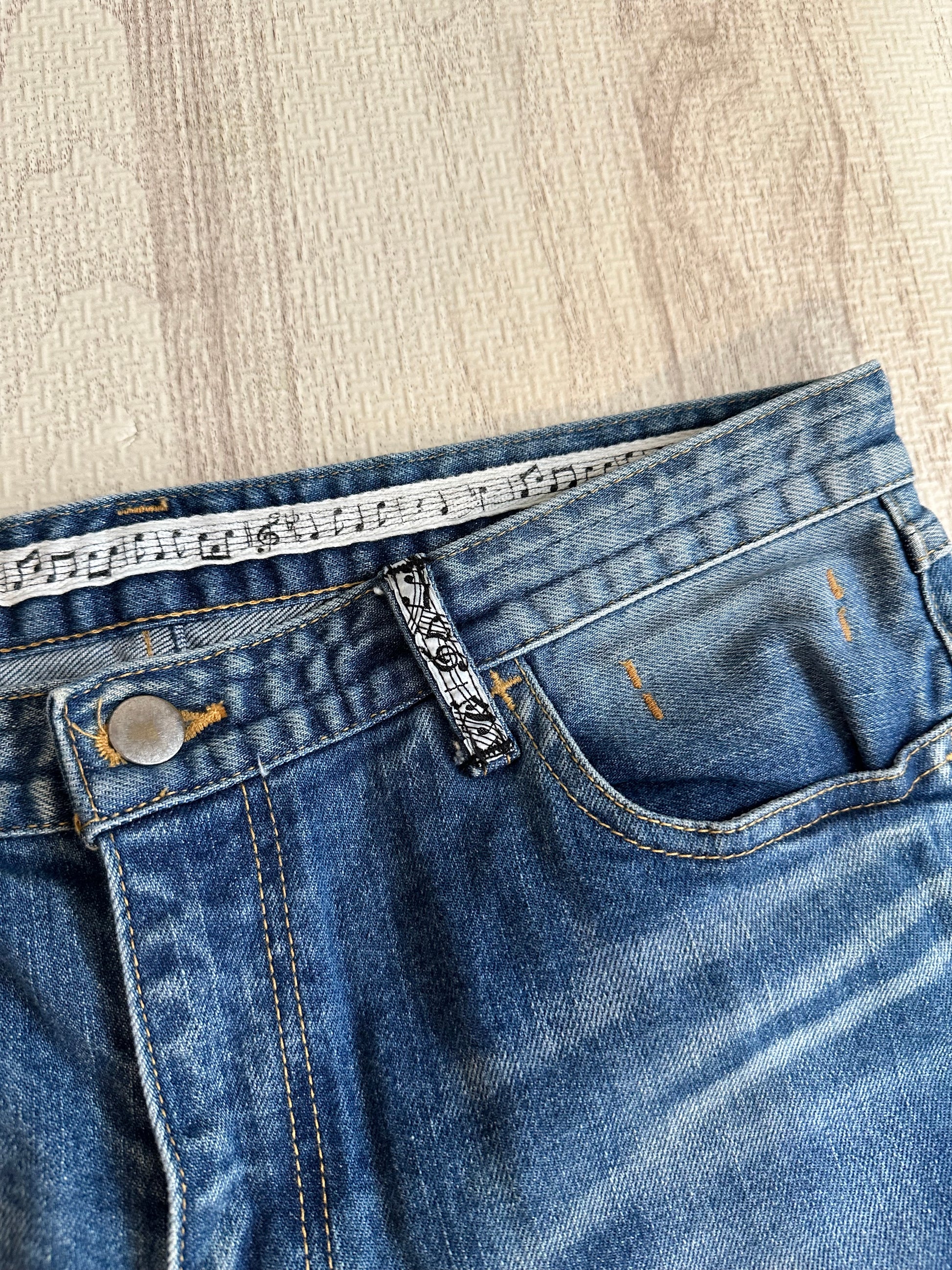 Number (N)ine - n(n) by Number (N)ine Zippo Denim Size 3