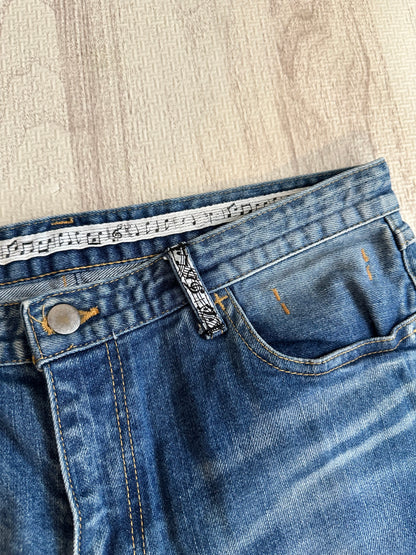 Vintage Number (N)ine Bottoms - n(n) by Number (N)ine Zippo Denim Size 3 - Authentic Archive