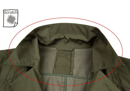 Papas Cotton 'P' Emb. Drawstring Long Jacket Olive Size 50L