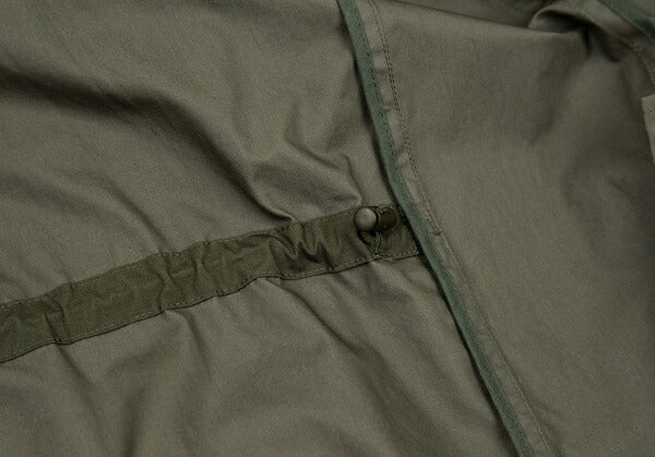 Papas Cotton 'P' Emb. Drawstring Long Jacket Olive Size 50L