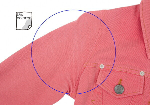 GAULTIER JEAN'S Stretch Cotton Short Jacket Pink Size 40