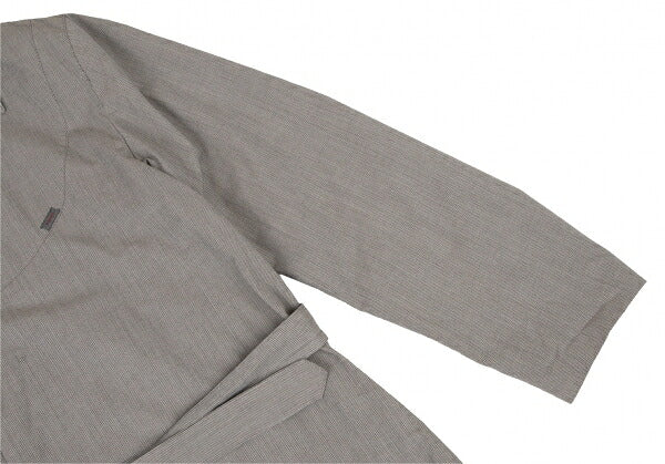 Papas Poly Cotton Puppytooth Coat White Black Size 48M
