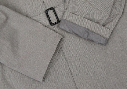 Papas Poly Cotton Puppytooth Coat White Black Size 48M