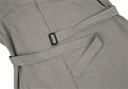 Papas Poly Cotton Puppytooth Coat White Black Size 48M