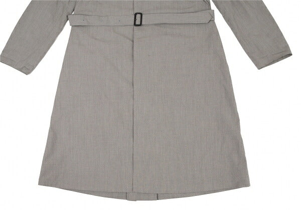 Papas Poly Cotton Puppytooth Coat White Black Size 48M