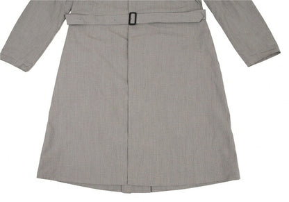 Papas Poly Cotton Puppytooth Coat White Black Size 48M