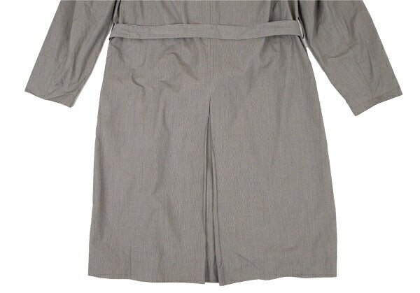 Papas Poly Cotton Puppytooth Coat White Black Size 48M