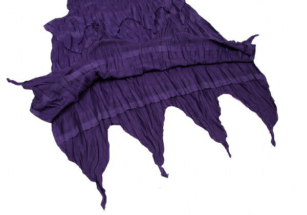 PLEATS PLEASE Spike Panel Pleated Tank Top Purple Size 3
