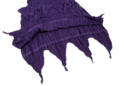PLEATS PLEASE Spike Panel Pleated Tank Top Purple Size 3