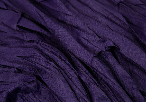 PLEATS PLEASE Spike Panel Pleated Tank Top Purple Size 3