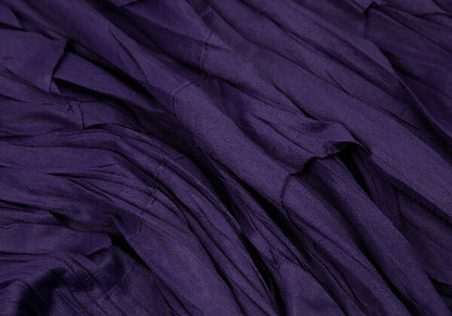 PLEATS PLEASE Spike Panel Pleated Tank Top Purple Size 3