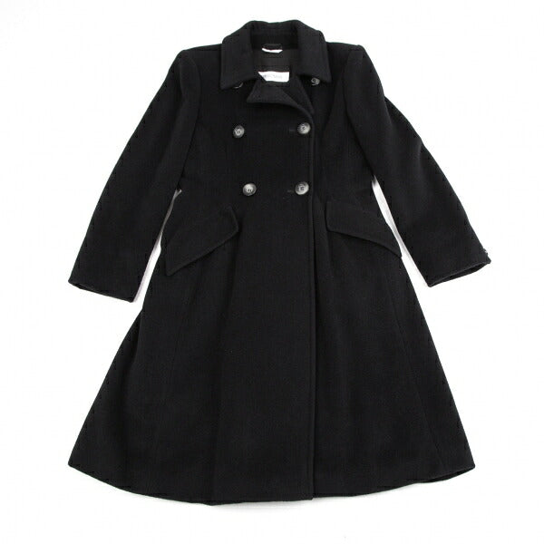 Max Mara SPORTMAX Wool Angora Double-Breasted Coat Size 36