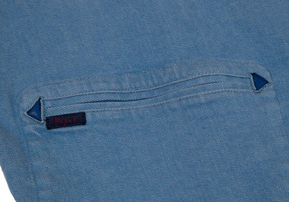 Papas Stretch Denim Arrow Pocket Vest Indigo Size 48M