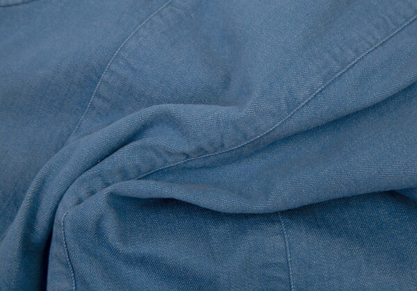 Papas Stretch Denim Arrow Pocket Vest Indigo Size 48M