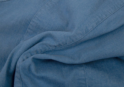 Papas Stretch Denim Arrow Pocket Vest Indigo Size 48M