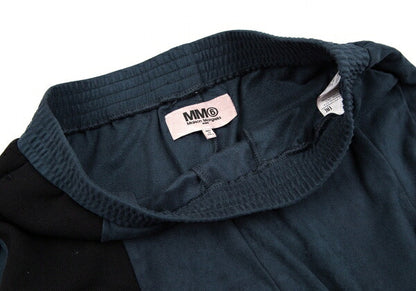 MM6 Maison Martin Margiela Nylon Bi-Color Pants Blue Size S
