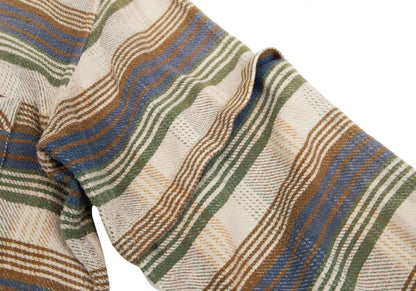 Papas Cotton Check Hooded Shirt Jacket Multi Size L