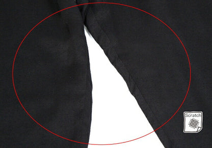 Yohji Yamamoto FEMME Rayon Cupro Side Pants Black Size 2