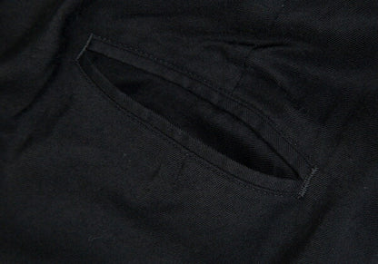 Yohji Yamamoto FEMME Rayon Cupro Side Pants Black Size 2