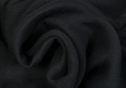 Yohji Yamamoto FEMME Rayon Cupro Side Pants Black Size 2