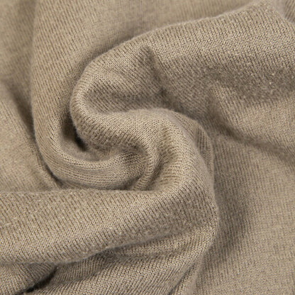 DRIES VAN NOTEN Wool Cotton Front Sweater Beige Size S