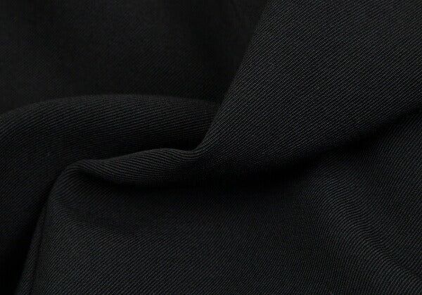 Y's Wool Doeskin 3-Button Jacket Black Size 2