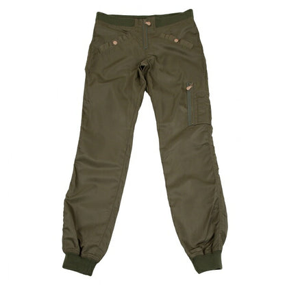 JPG by GAULTIER Nylon Flight Pants Olive Green Size 40