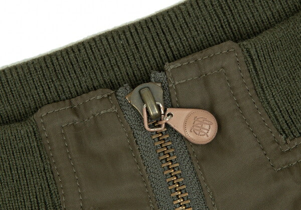 JPG by GAULTIER Nylon Flight Pants Olive Green Size 40