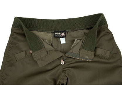 JPG by GAULTIER Nylon Flight Pants Olive Green Size 40