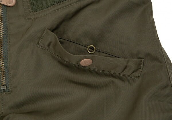 JPG by GAULTIER Nylon Flight Pants Olive Green Size 40