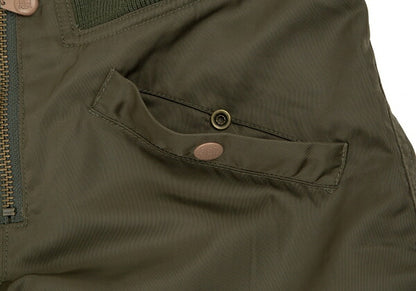 JPG by GAULTIER Nylon Flight Pants Olive Green Size 40
