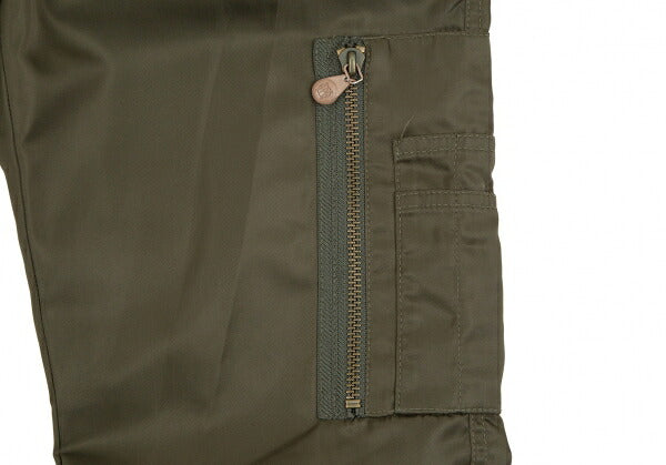 JPG by GAULTIER Nylon Flight Pants Olive Green Size 40