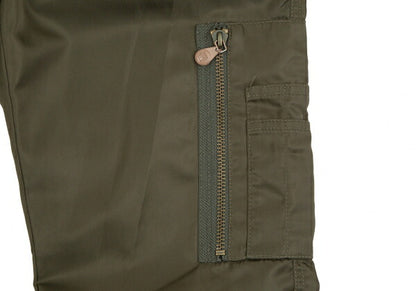 JPG by GAULTIER Nylon Flight Pants Olive Green Size 40