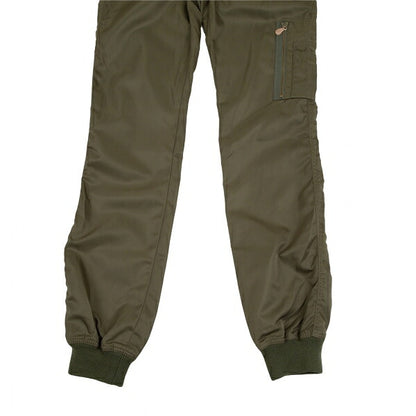 JPG by GAULTIER Nylon Flight Pants Olive Green Size 40