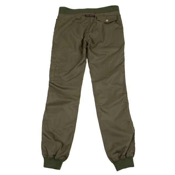 JPG by GAULTIER Nylon Flight Pants Olive Green Size 40