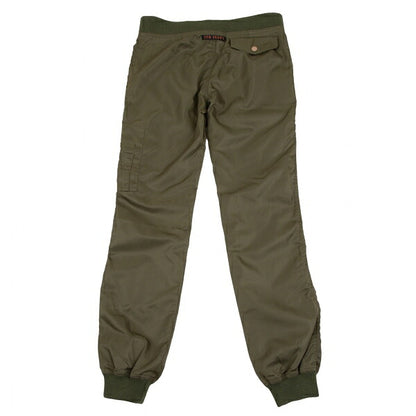 JPG by GAULTIER Nylon Flight Pants Olive Green Size 40