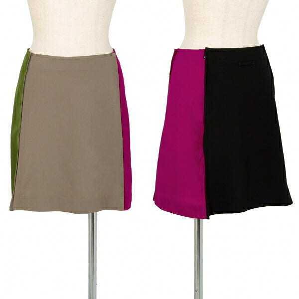 Jean Paul GAULTIER FEMME Color Panel Mini Skirt Size 40